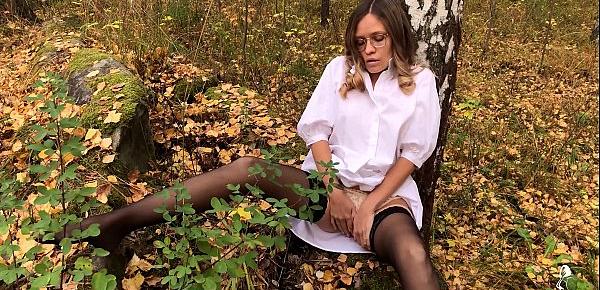  Babe Dreams of Fucking in the Woods with a Stranger